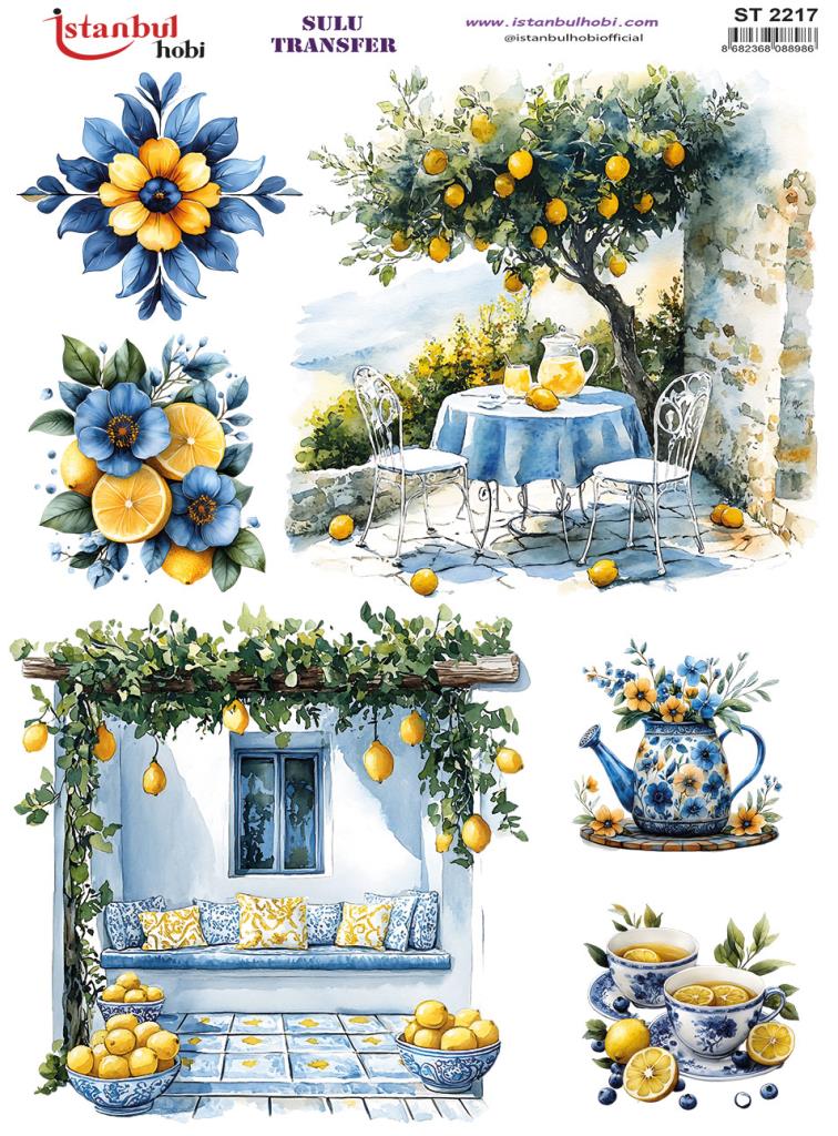 Sulu Transfer Kağıdı 25x35cm ST-2217