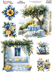 Sulu Transfer Kağıdı 25x35cm ST-2217