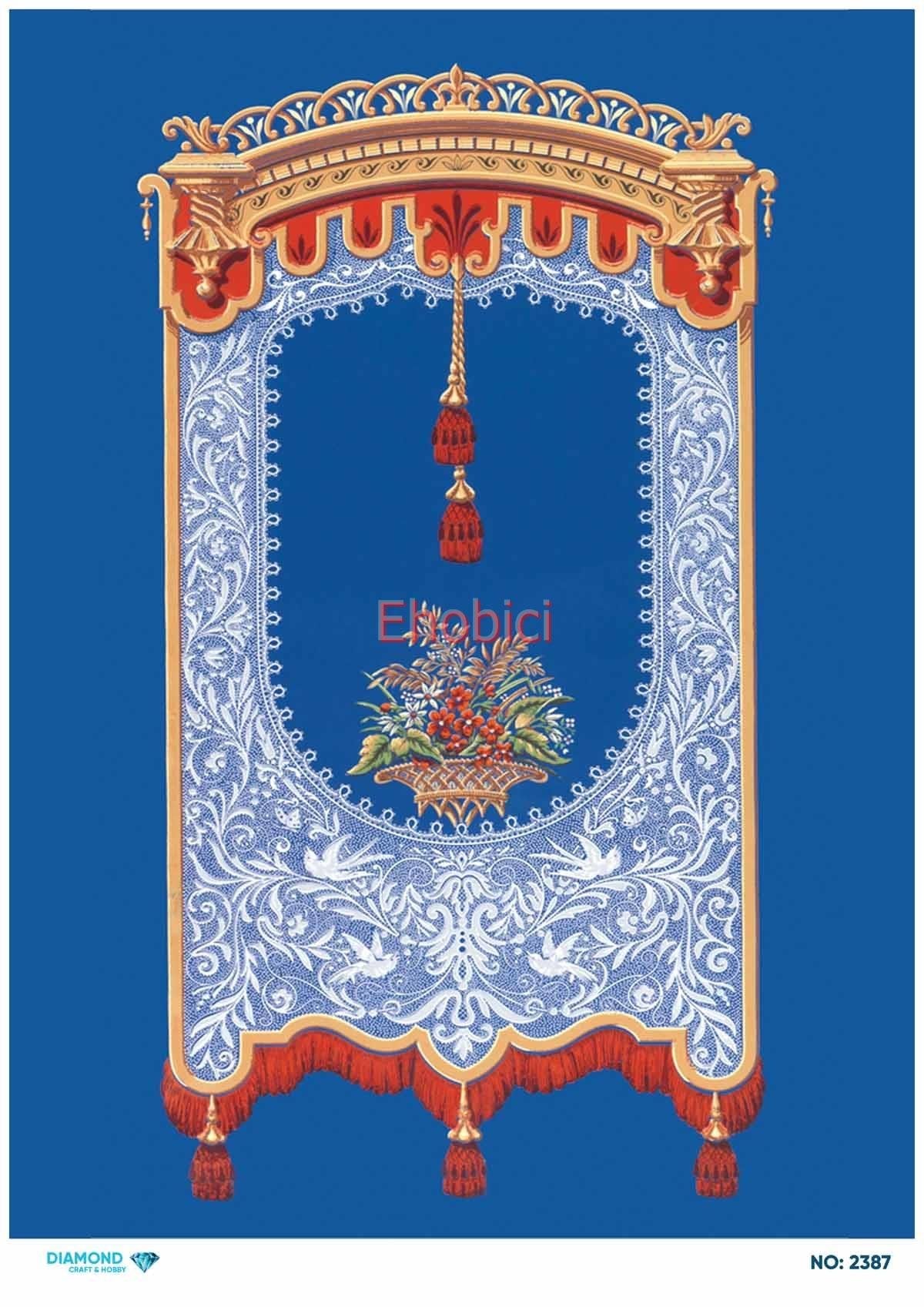 Diamond Pirinç Dekopaj Kağıdı - 2387