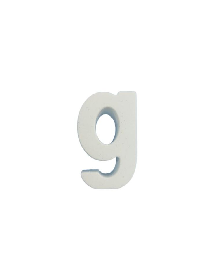 Boyanabilir Harf Obje - G - 5x3cm