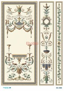 Diamond Pirinç Dekopaj Kağıdı - 2388