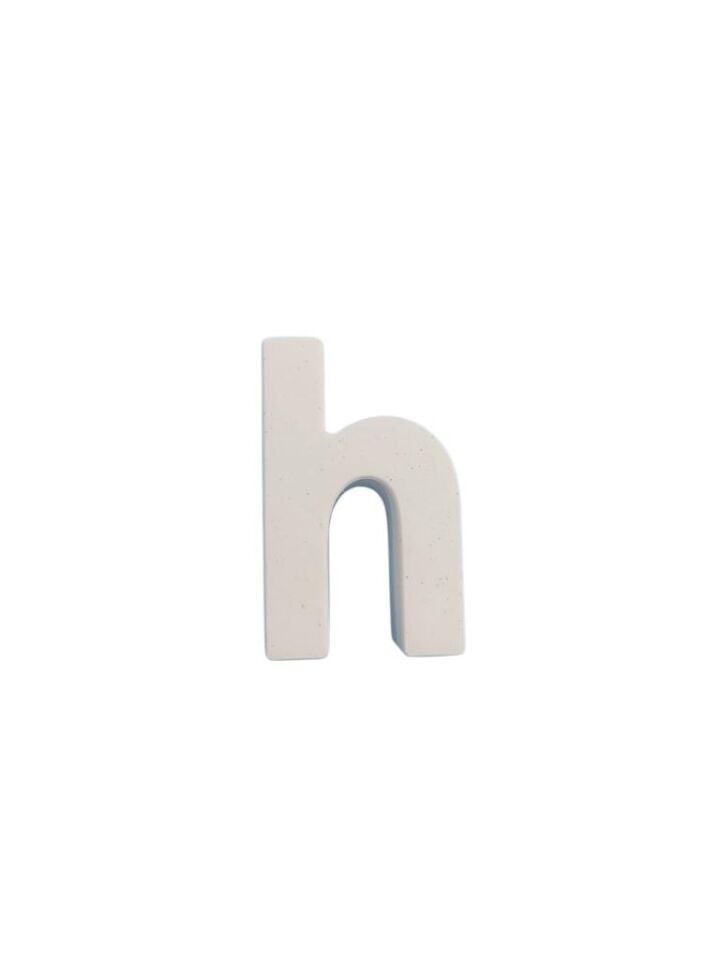 Boyanabilir Harf Obje - H - 5x3cm