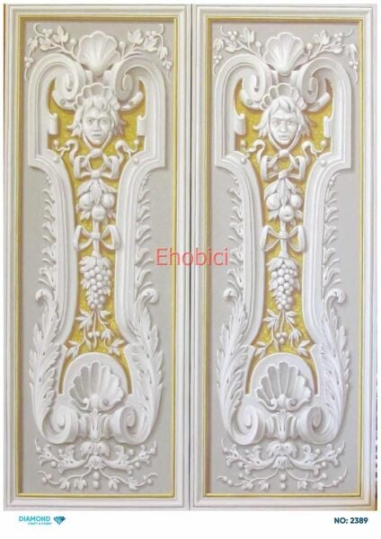 Diamond Pirinç Dekopaj Kağıdı - 2389