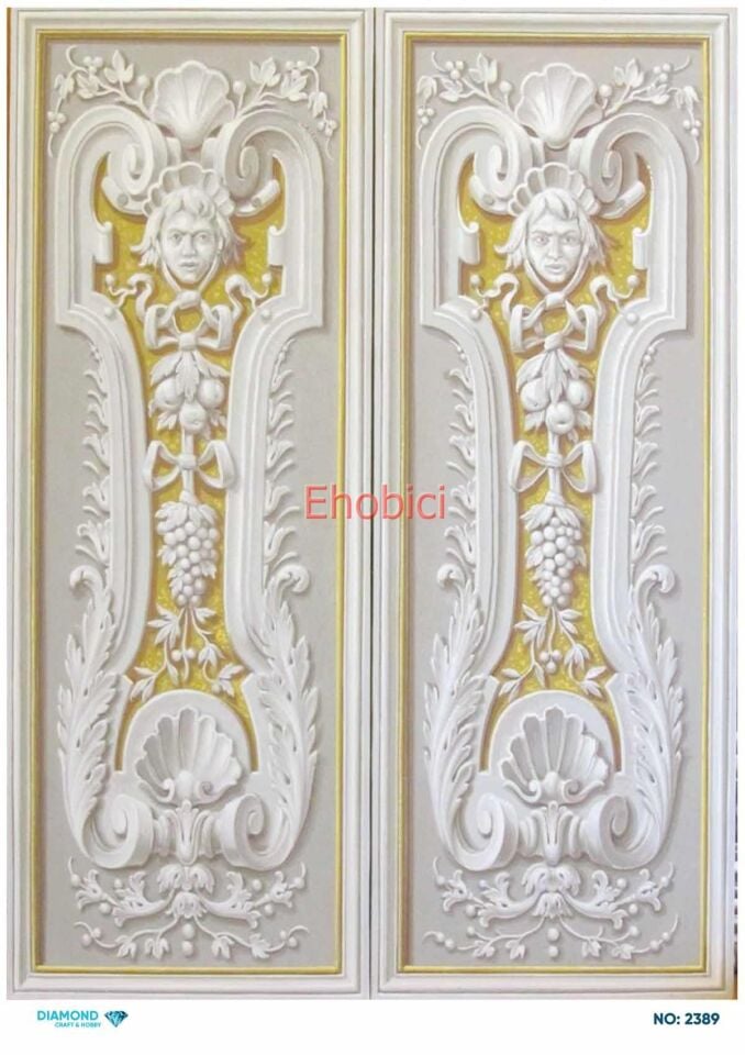 Diamond Pirinç Dekopaj Kağıdı - 2389