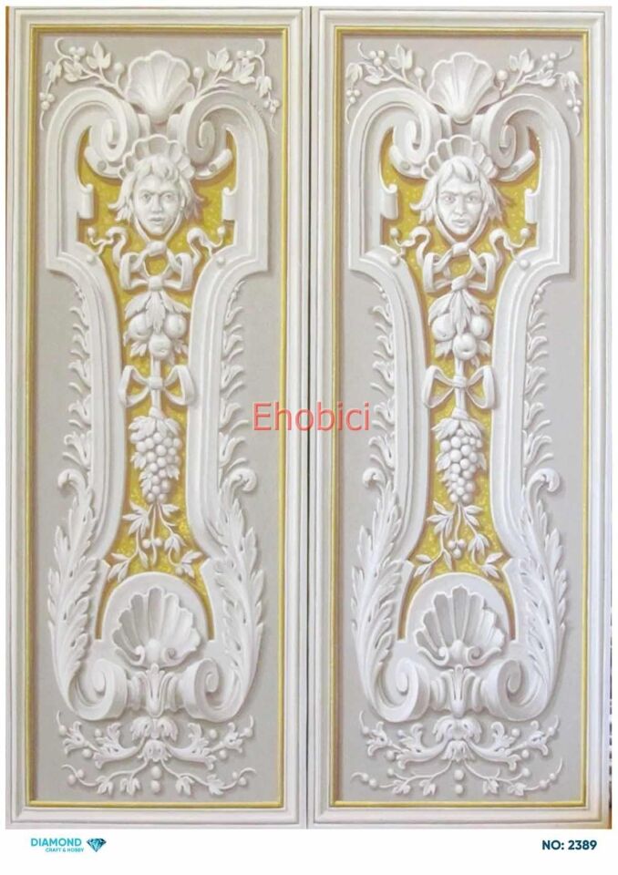 Diamond Pirinç Dekopaj Kağıdı - 2389