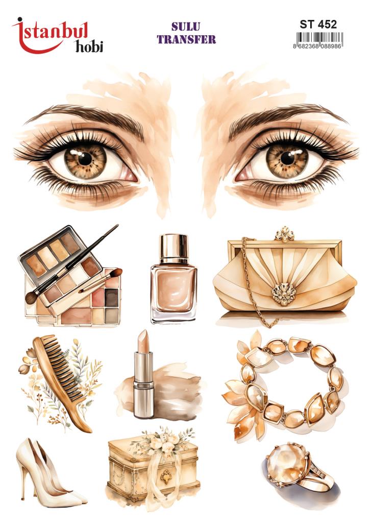 Sulu Transfer Kağıdı 25x35cm ST-452