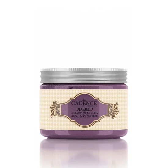 Cadence Diamond Rölyef Pasta 1845 Eflatun 150ml