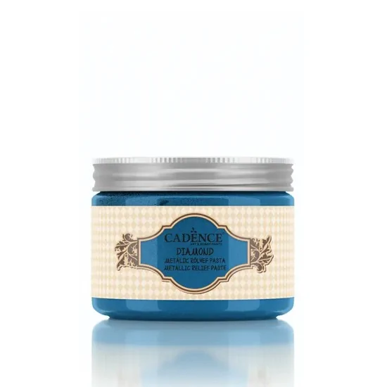 Cadence Diamond Rölyef Pasta 1844 Turkuaz 150ml