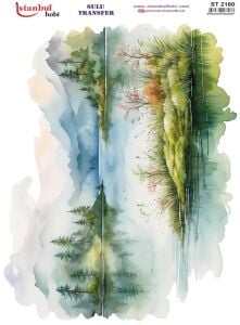 Sulu Transfer Kağıdı 25x35cm ST-2160