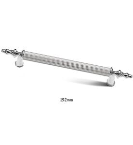 Asos Krom Lüks Mobilya Dolap Çekmece Kulp 192mm