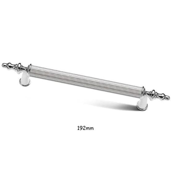 Asos Krom Lüks Mobilya Dolap Çekmece Kulp 192mm