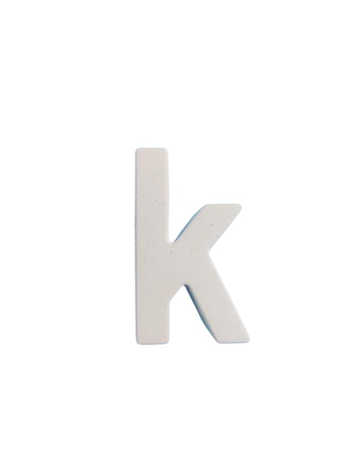 Boyanabilir Harf Obje - K - 5,2x3cm