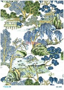 Diamond Pirinç Dekopaj Kağıdı - 2393