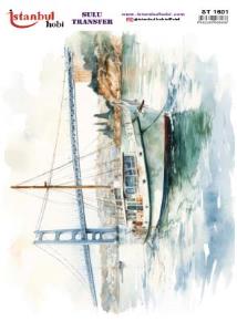 Sulu Transfer Kağıdı 25x35cm ST-1601