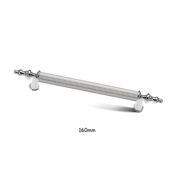 Asos Krom Lüks Mobilya Dolap Çekmece Kulp 160mm