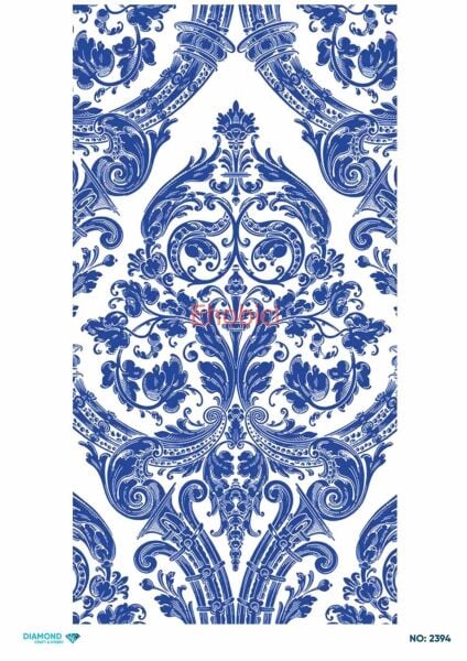 Diamond Pirinç Dekopaj Kağıdı - 2394