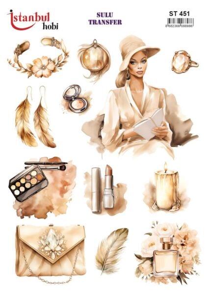 Sulu Transfer Kağıdı 25x35cm ST-451