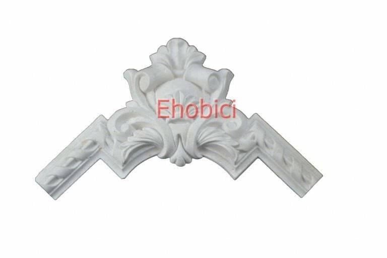 Polyester Köşe Aplik D56 (35x22)