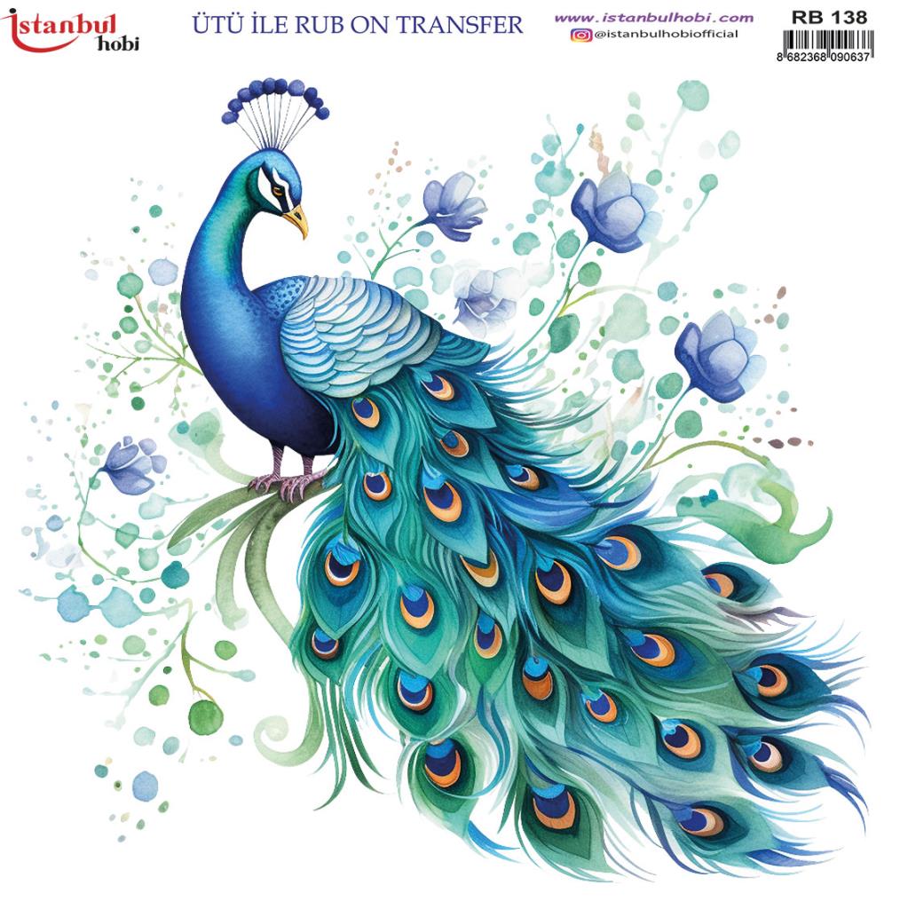 Ütü ile Rub On Transfer Kağıdı 30x30cm RB-138