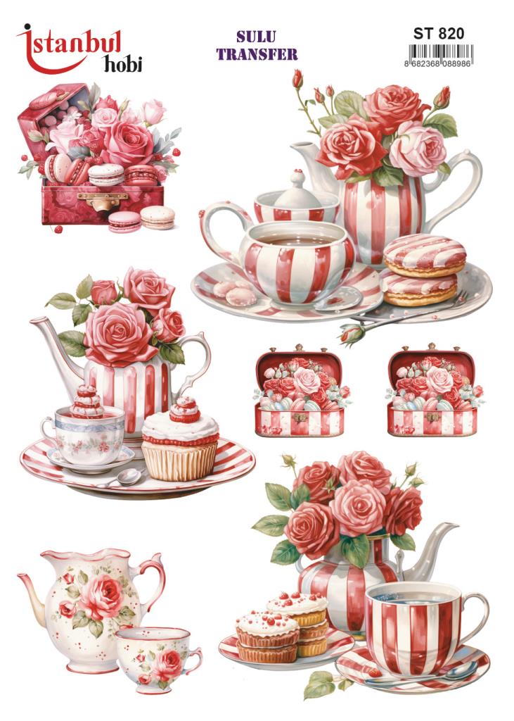 Sulu Transfer Kağıdı 25x35cm ST-820