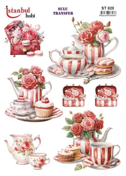 Sulu Transfer Kağıdı 25x35cm ST-820