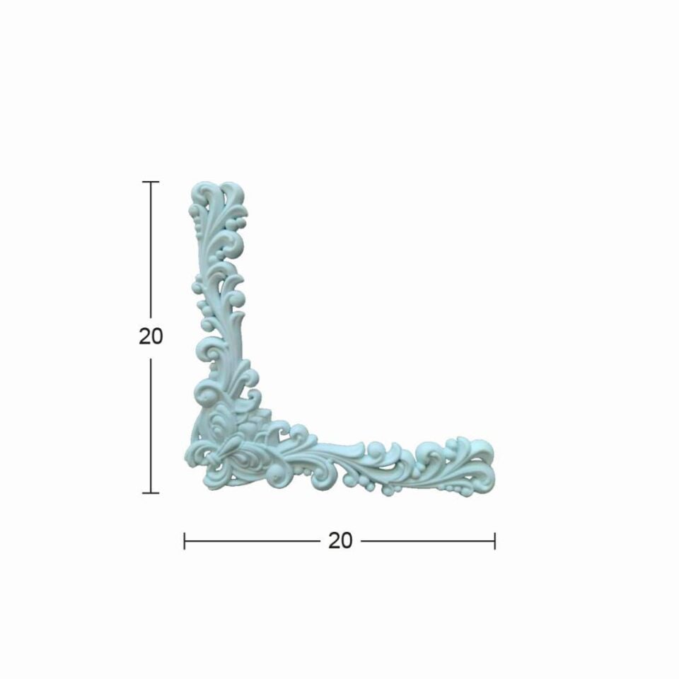 Bükülebilir Esnek Aplik 20x20cm EA-15