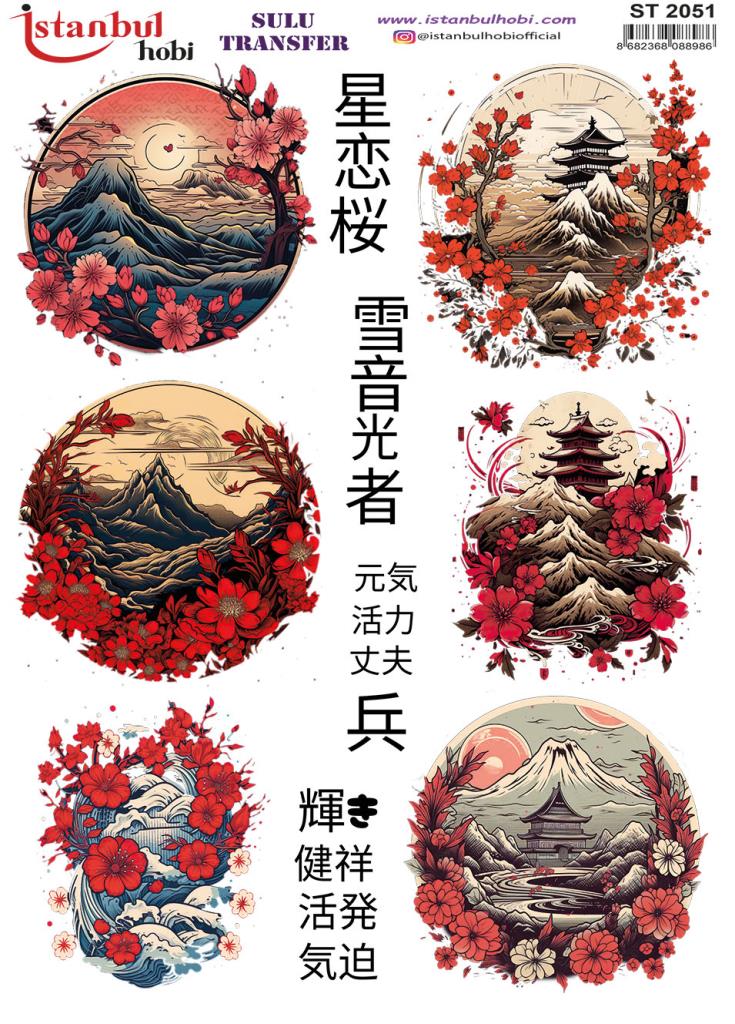 Sulu Transfer Kağıdı 25x35cm ST-2051