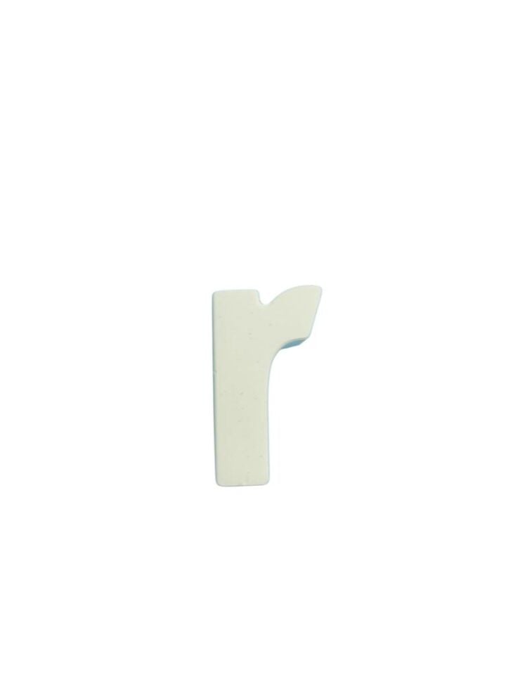 Boyanabilir Harf Obje - R - 4x2,2cm