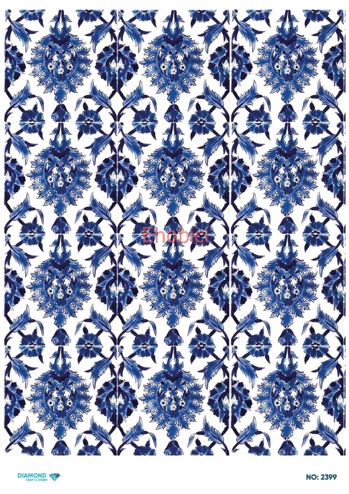 Diamond Pirinç Dekopaj Kağıdı - 2399