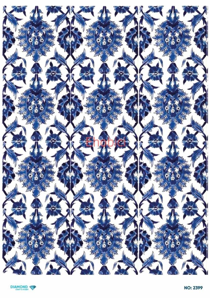 Diamond Pirinç Dekopaj Kağıdı - 2399
