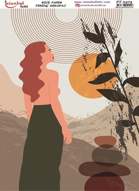 Pirinç Dekopaj Kağıdı 30x42cm PT-2474