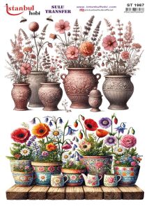 Sulu Transfer Kağıdı 25x35cm ST-1987