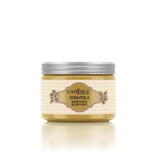Cadence Dora Perla Rölyef Pasta DR02 Altın 150ml