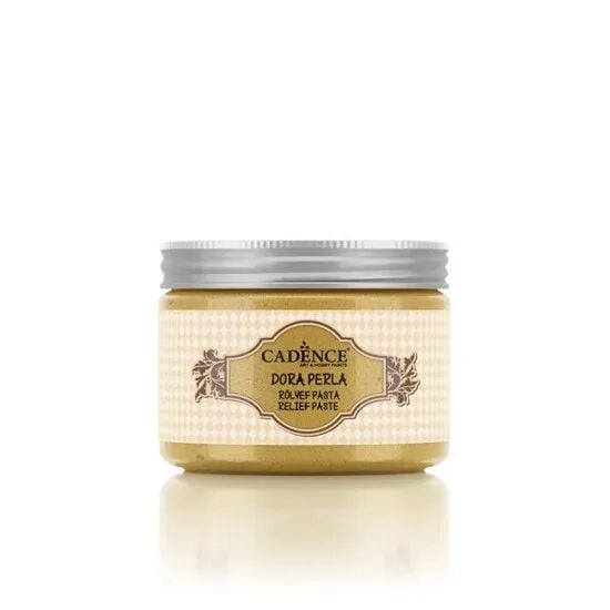 Cadence Dora Perla Rölyef Pasta DR02 Altın 150ml