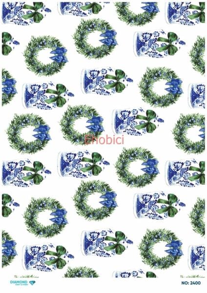 Diamond Pirinç Dekopaj Kağıdı - 2400