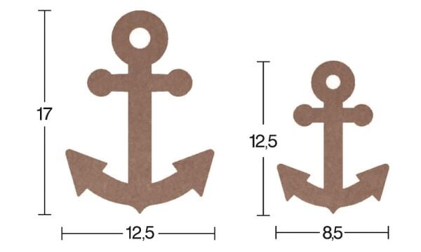 Ahşap İkili Çapa Seti H-49