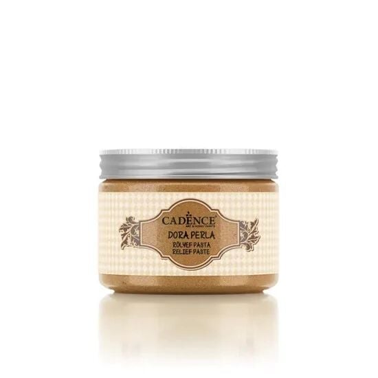 Cadence Dora Perla Rölyef Pasta DR03 Antik Altın 150ml