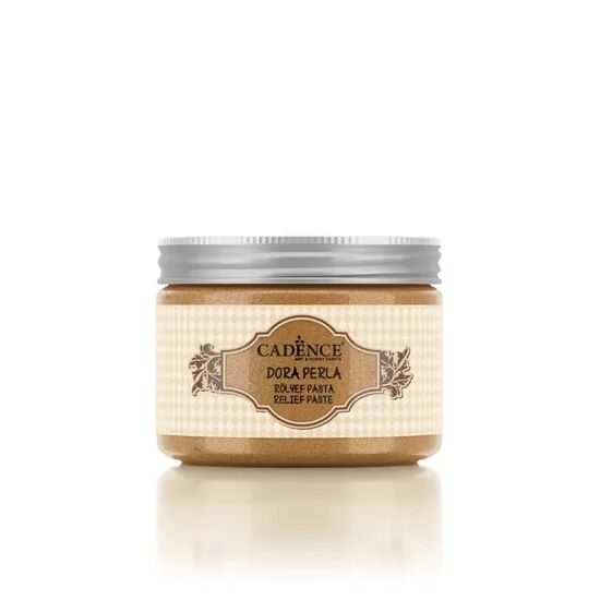 Cadence Dora Perla Rölyef Pasta DR03 Antik Altın 150ml