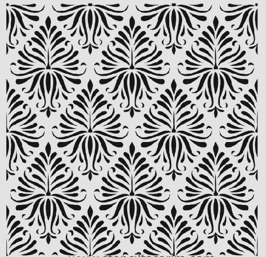 Duvar Dekor Stencil Şablon (40x40) HD-154