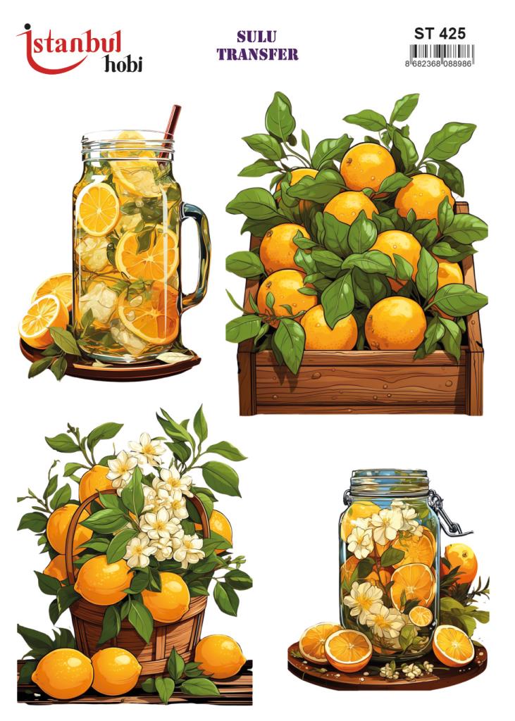 Sulu Transfer Kağıdı 25x35cm ST-425