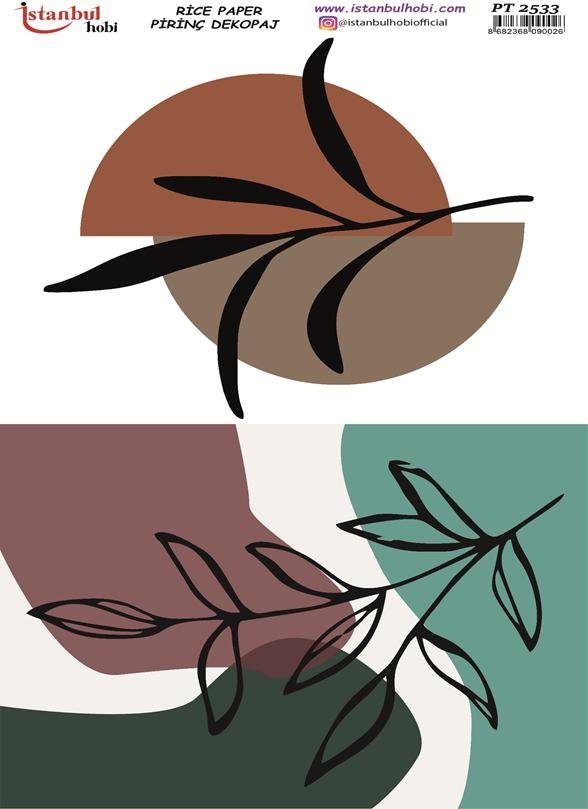 Pirinç Dekopaj Kağıdı 30x42cm PT-2533