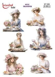 Sulu Transfer Kağıdı 25x35cm ST-836