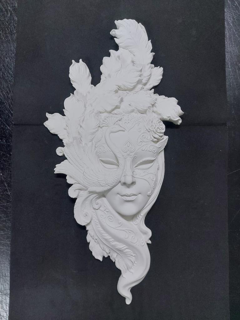 Polyester Maske 52x26,5cm P227
