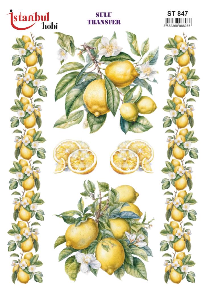 Sulu Transfer Kağıdı 25x35cm ST-847