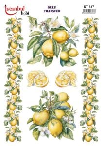 Sulu Transfer Kağıdı 25x35cm ST-847