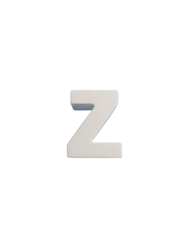 Boyanabilir Harf Obje - Z - 4x3cm