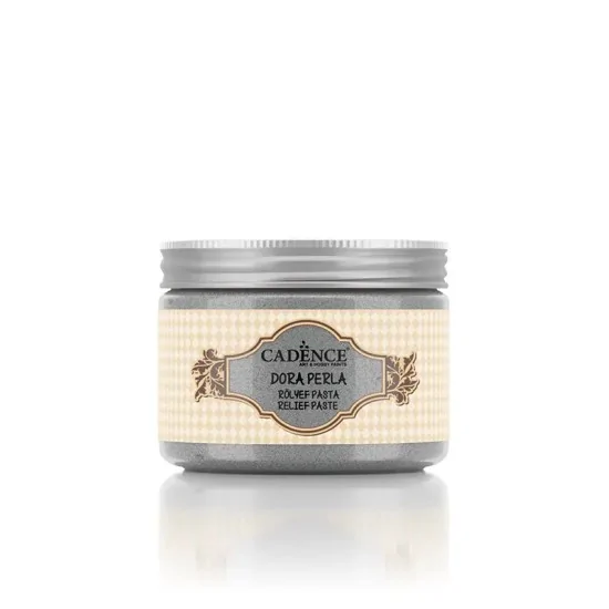 Cadence Dora Perla Rölyef Pasta DR09 Gümüş 150ml