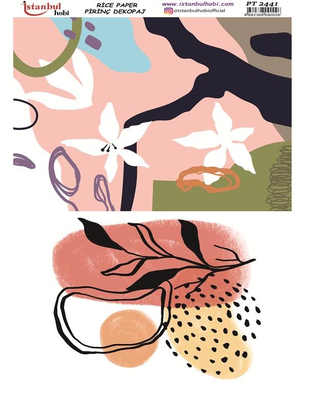Pirinç Dekopaj Kağıdı 30x42cm PT-2441