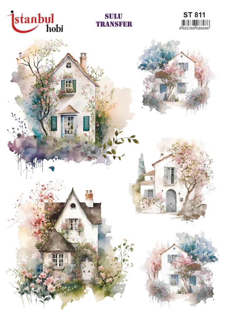 Sulu Transfer Kağıdı 25x35cm ST-811