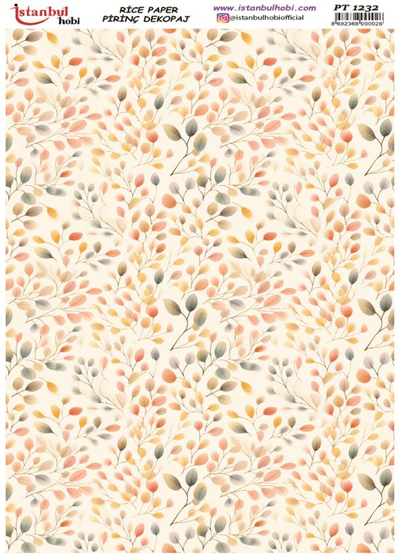 Pirinç Dekopaj Kağıdı 30x42cm PT-1232